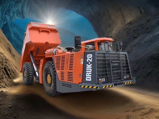 DERUI DRUK-20 Underground Gold mine đồng mỏ sử dụng xe tải dump