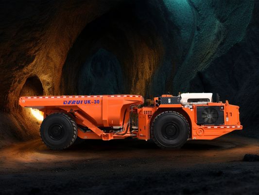 DERUI DRUK-30 A Capacity 30 Ton Underground Mining Truck VOLVO Động cơ gốc