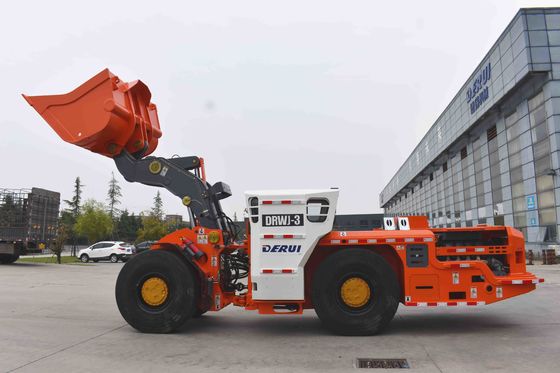 DRWJ-3.5 6,8 tấn LHD Underground Loader Machine tùy chỉnh